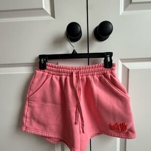 White Fox Boutique Pink Shorts ; Size: xs